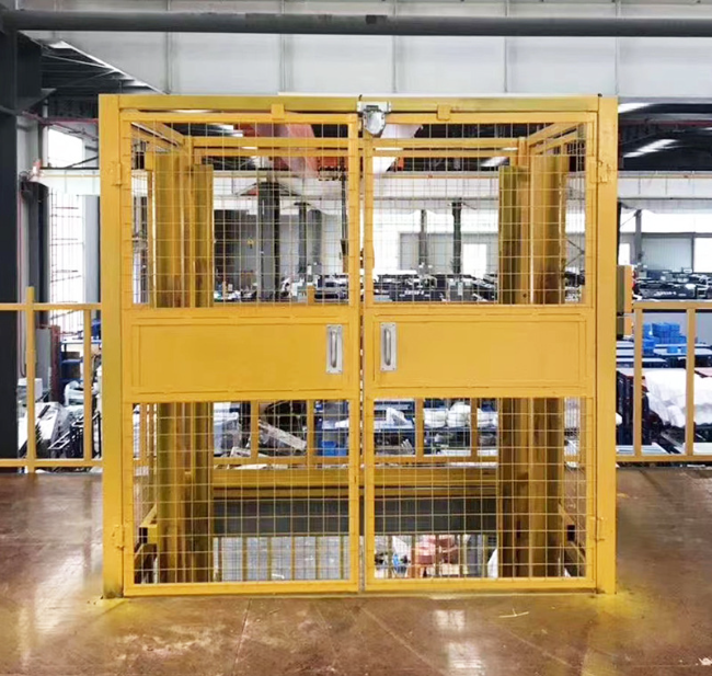 梧州智能导轨式升降机亮相