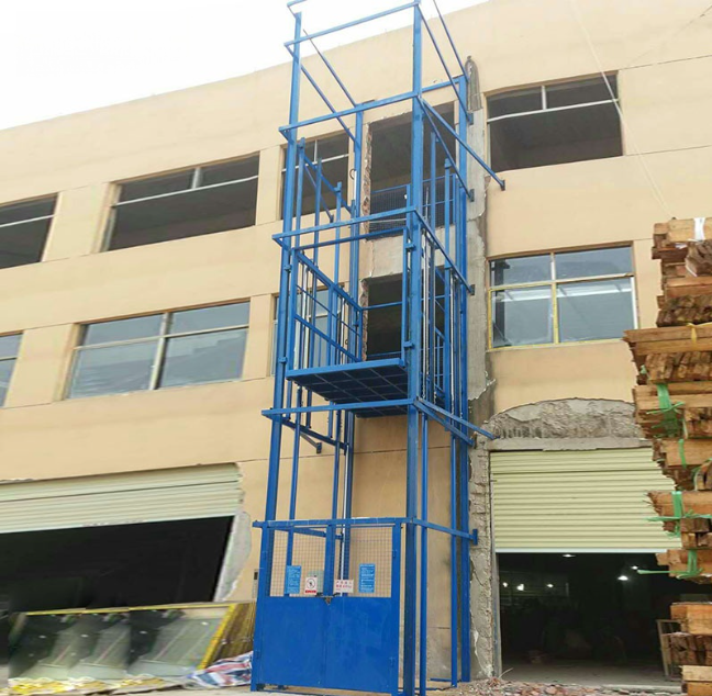 梧州建材厂室外物料提升